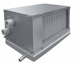 Водяной охладитель для прямоугольных каналов ZWS-W 500*250/3